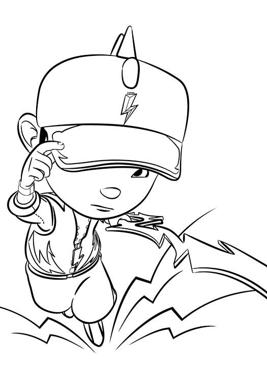 Mukalakus from Boboiboy coloring page  Download Print or Color Online for  Free