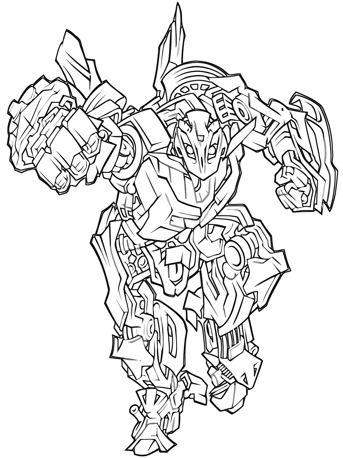 bumblebee transformers coloring pages