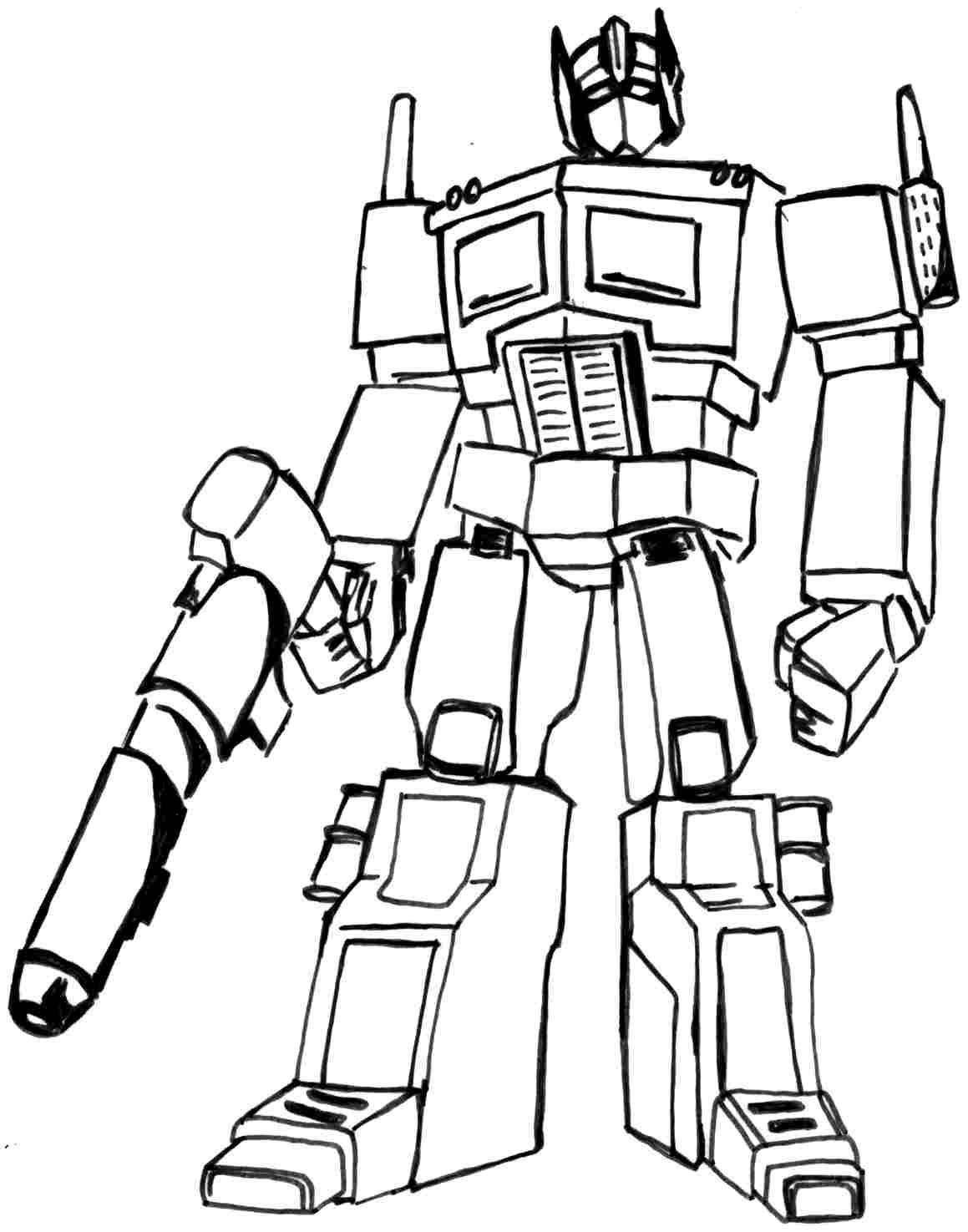 transformer coloring pages bumblebee