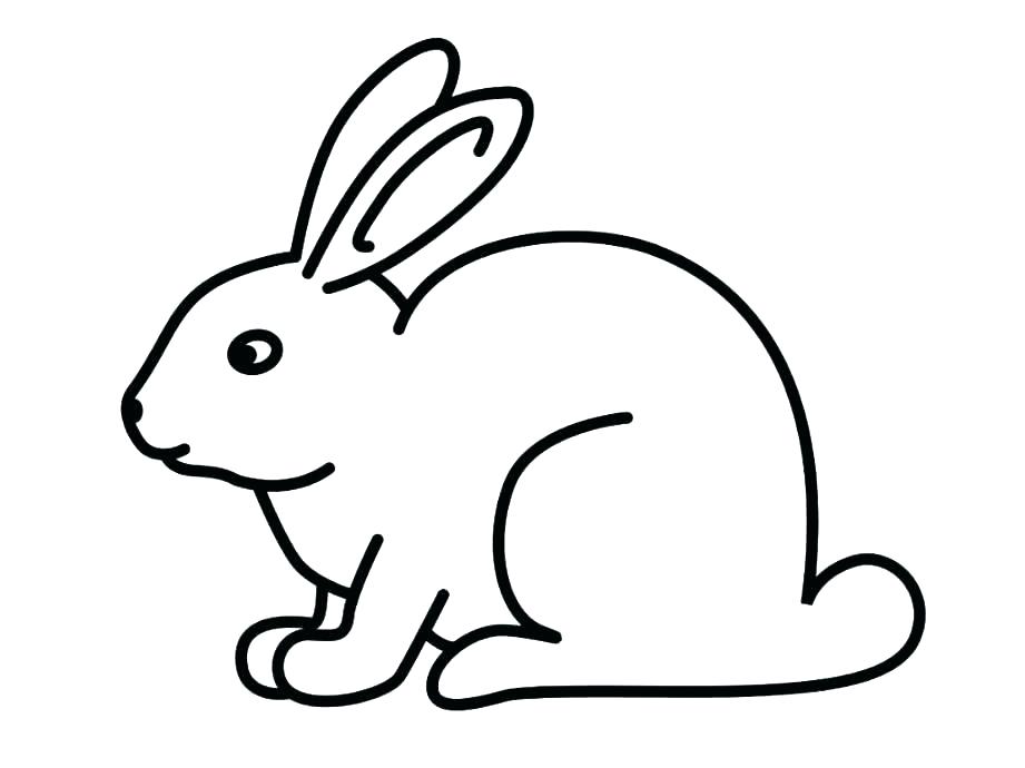 bunny coloring pages free printable