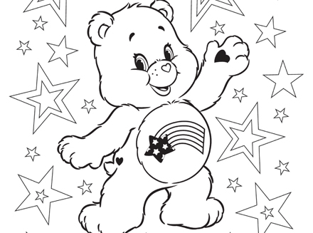 care bear coloring pages