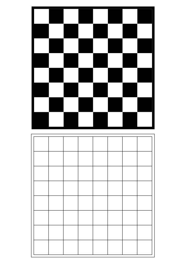 checkers coloring pages printable