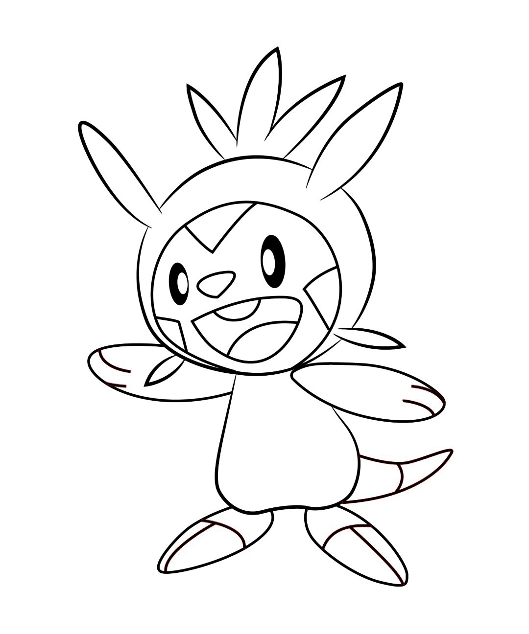 chespin coloring pages