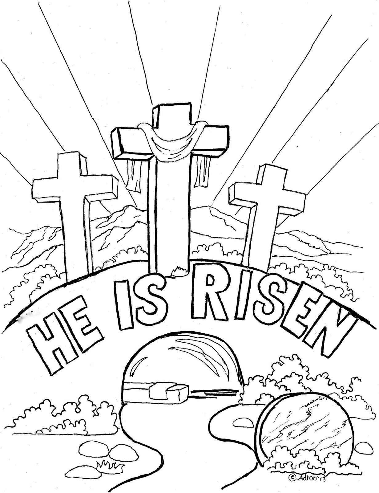 christian adult coloring pages