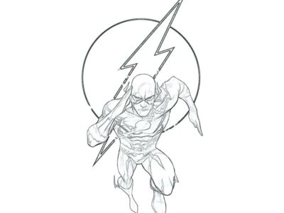 coloring pages flash
