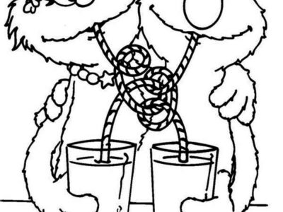 coloring pages for elmo