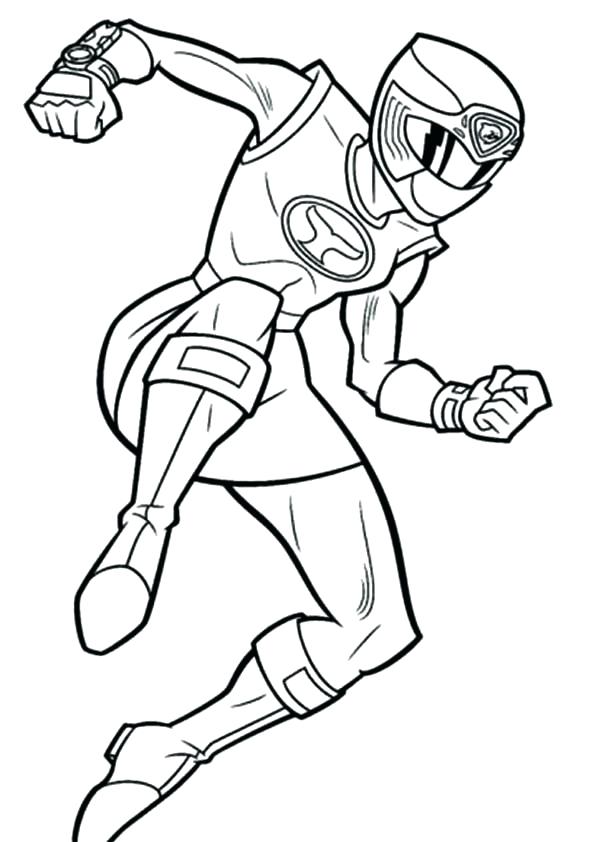 coloring pages for kids power rangers