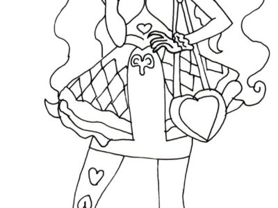 coloring pages for monster high