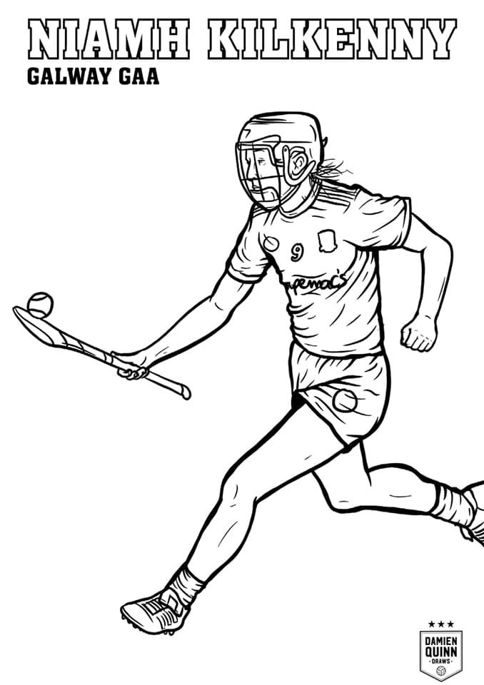 coloring pages hurling