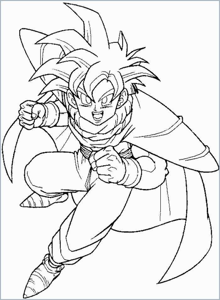 coloring pages of dragon ball z