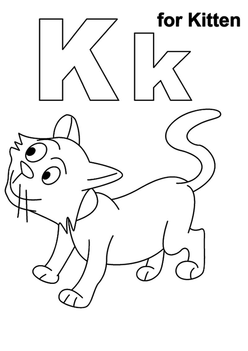 coloring pages of kittens