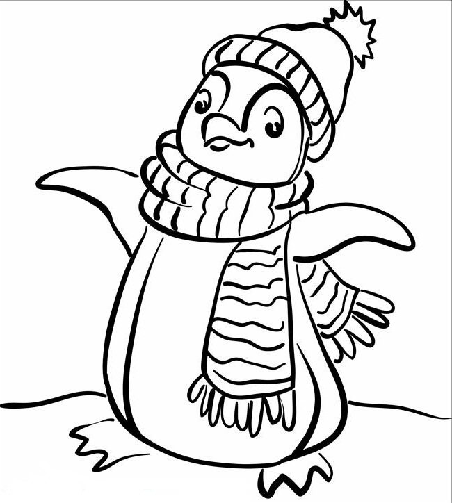 coloring pages of snowman
