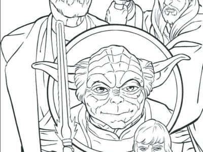 coloring pages of star wars characters