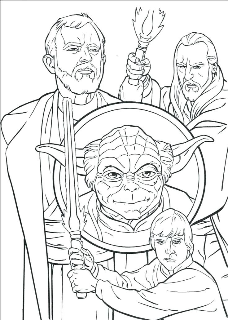 coloring pages of star wars characters