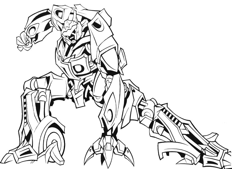 coloring pages of transformers