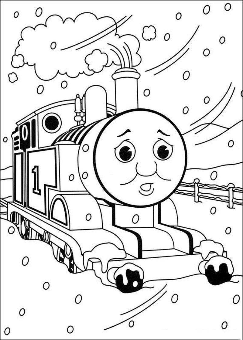 coloring pages thomas the train and friends