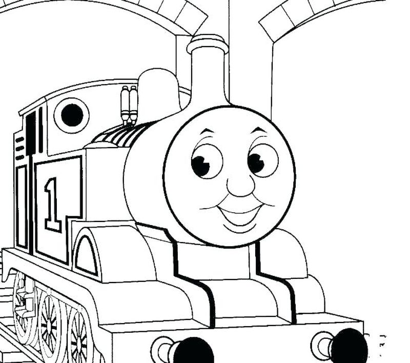 coloring pages thomas the train