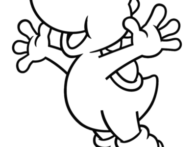coloring pages yoshi