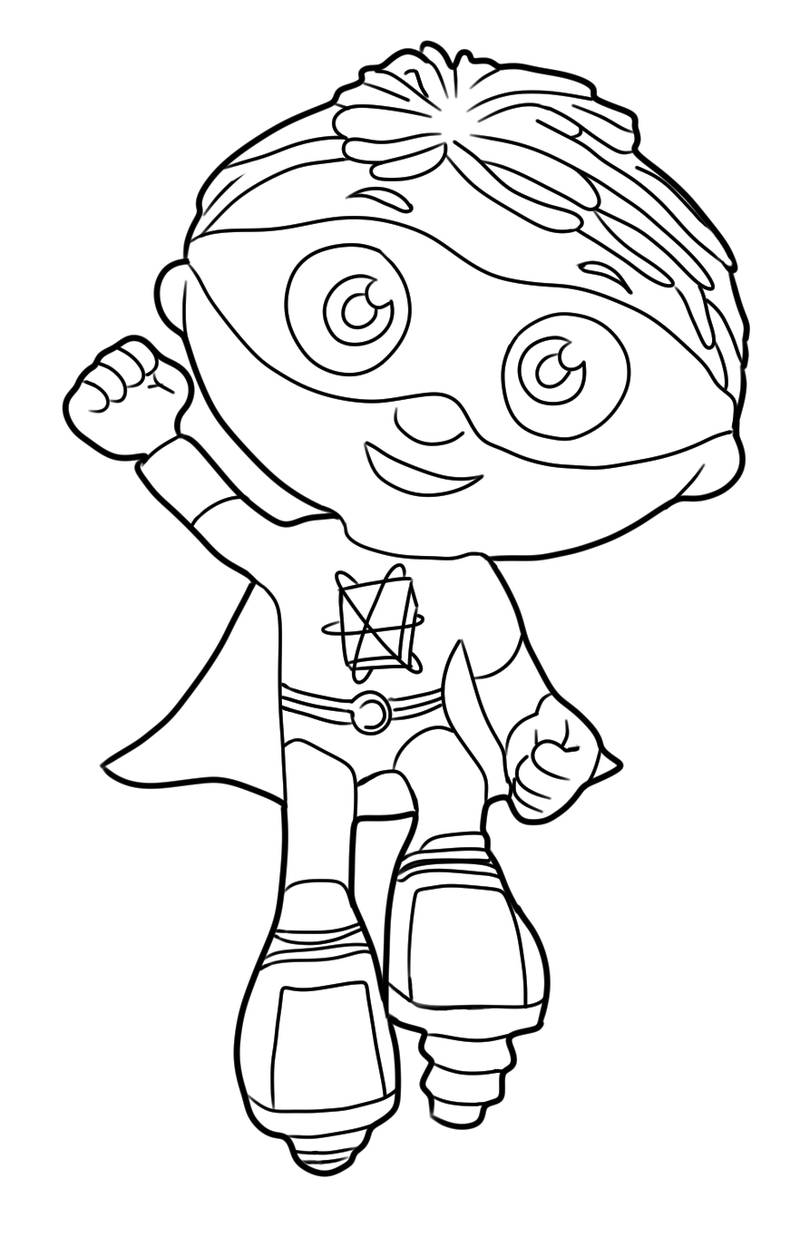 coloring super why jump