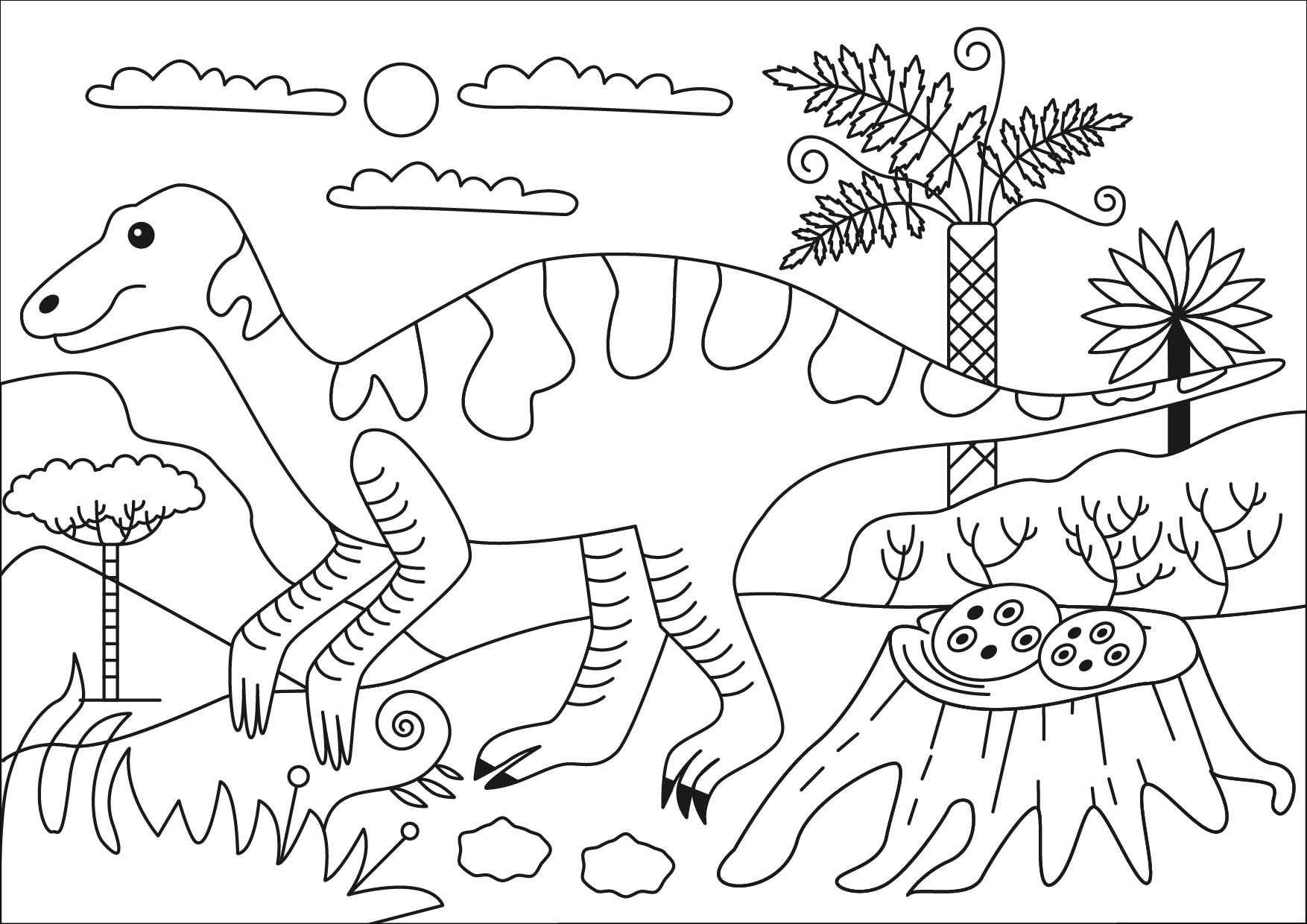 coloring pages maiasaura