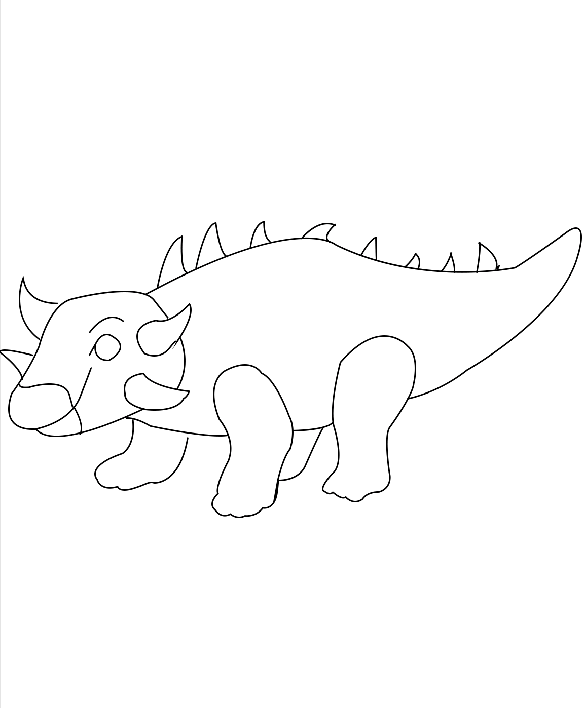 euoplocephalus coloring pages for kids