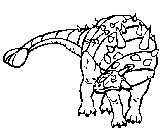 euoplocephalus coloring pages to print