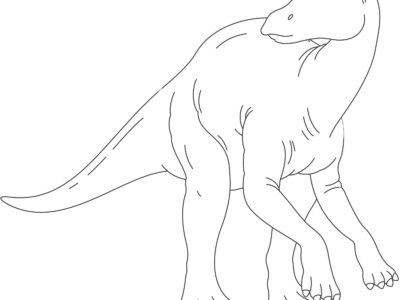 iguanodon coloring pages