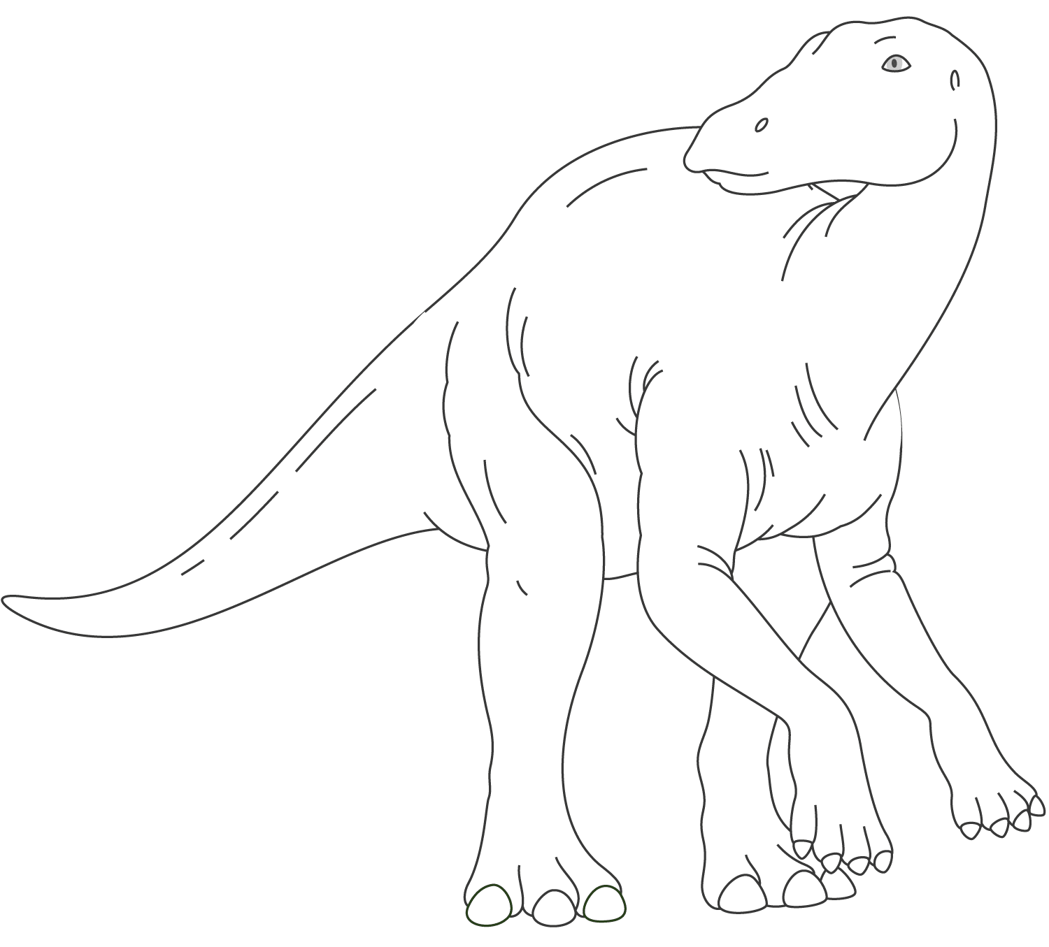 iguanodon coloring pages
