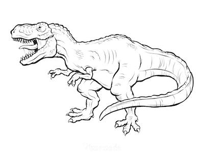 free printable giganotosaurus coloring pages