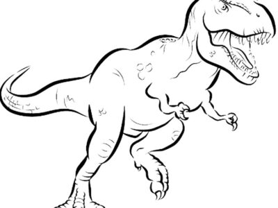 free tarbosaurus coloring pages