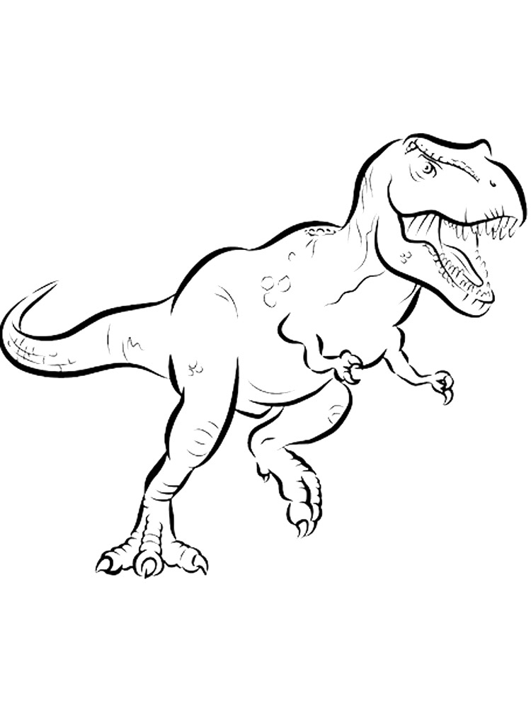 free tarbosaurus coloring pages