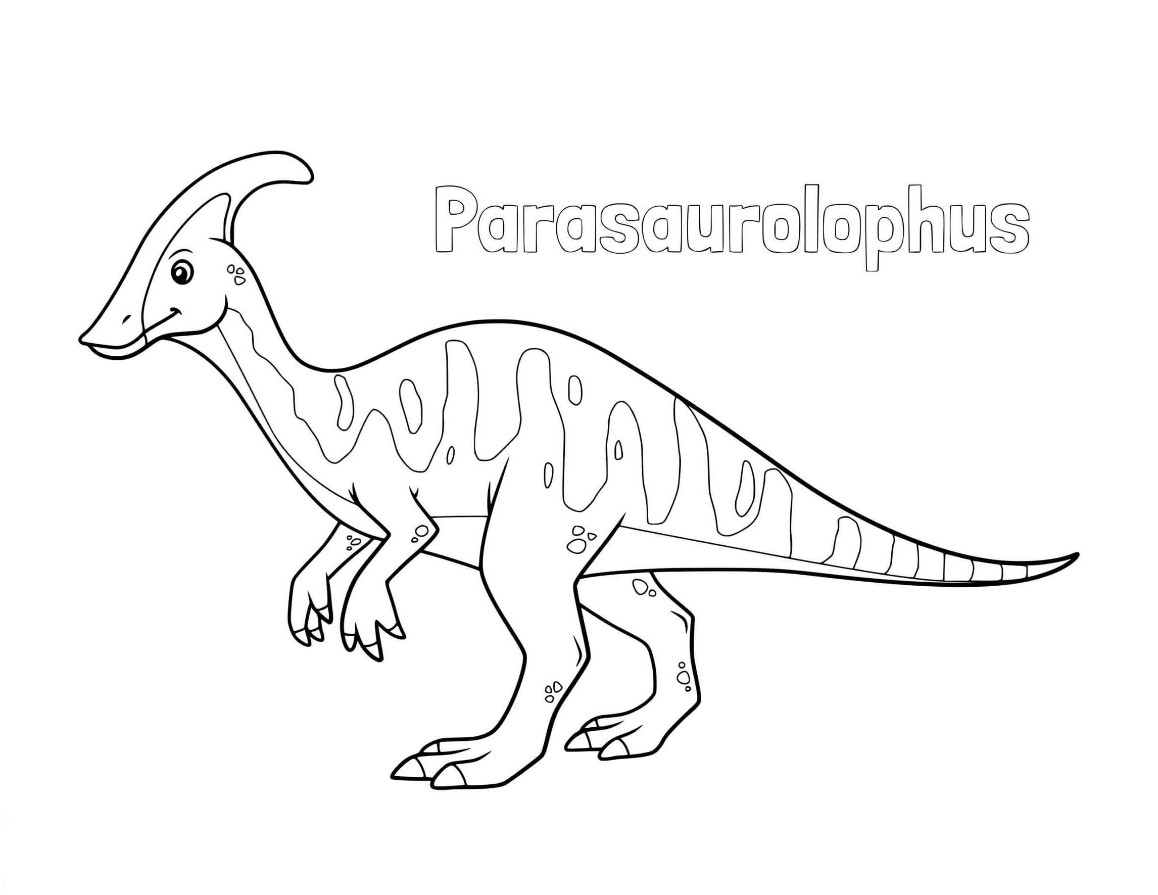 parasaurolophus coloring pages free