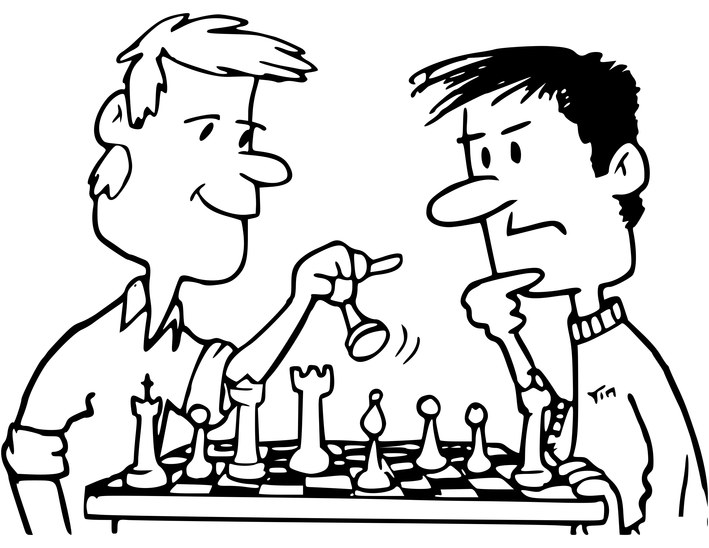 chess coloring pages free