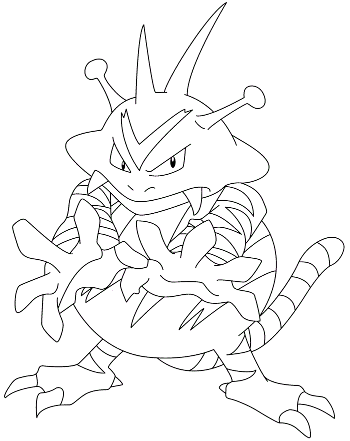electabuzz pokemon coloring pages