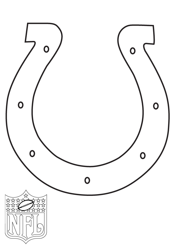 nfl indianapolis colts coloring pages
