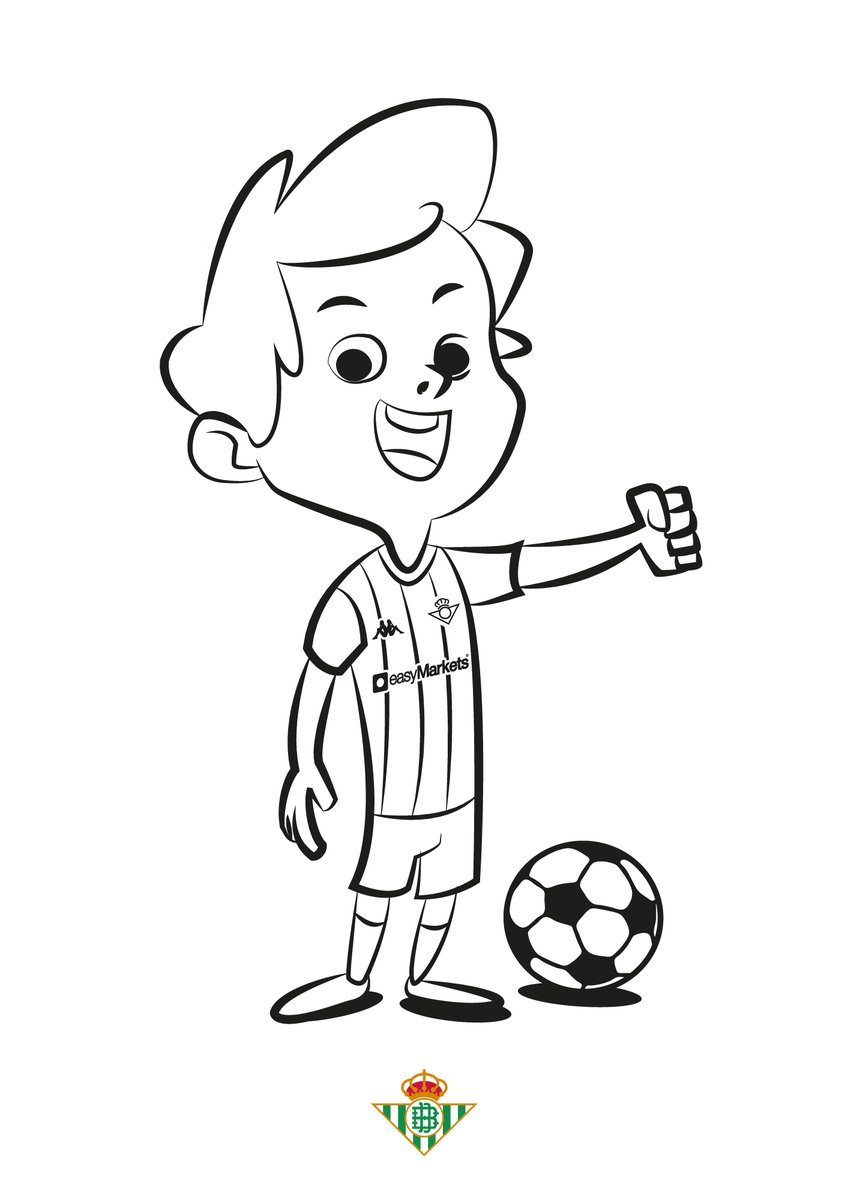 real betis coloring pages for kids