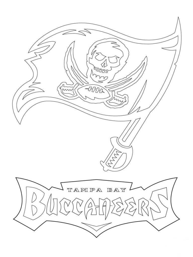 tampa bay buccaneers coloring pages