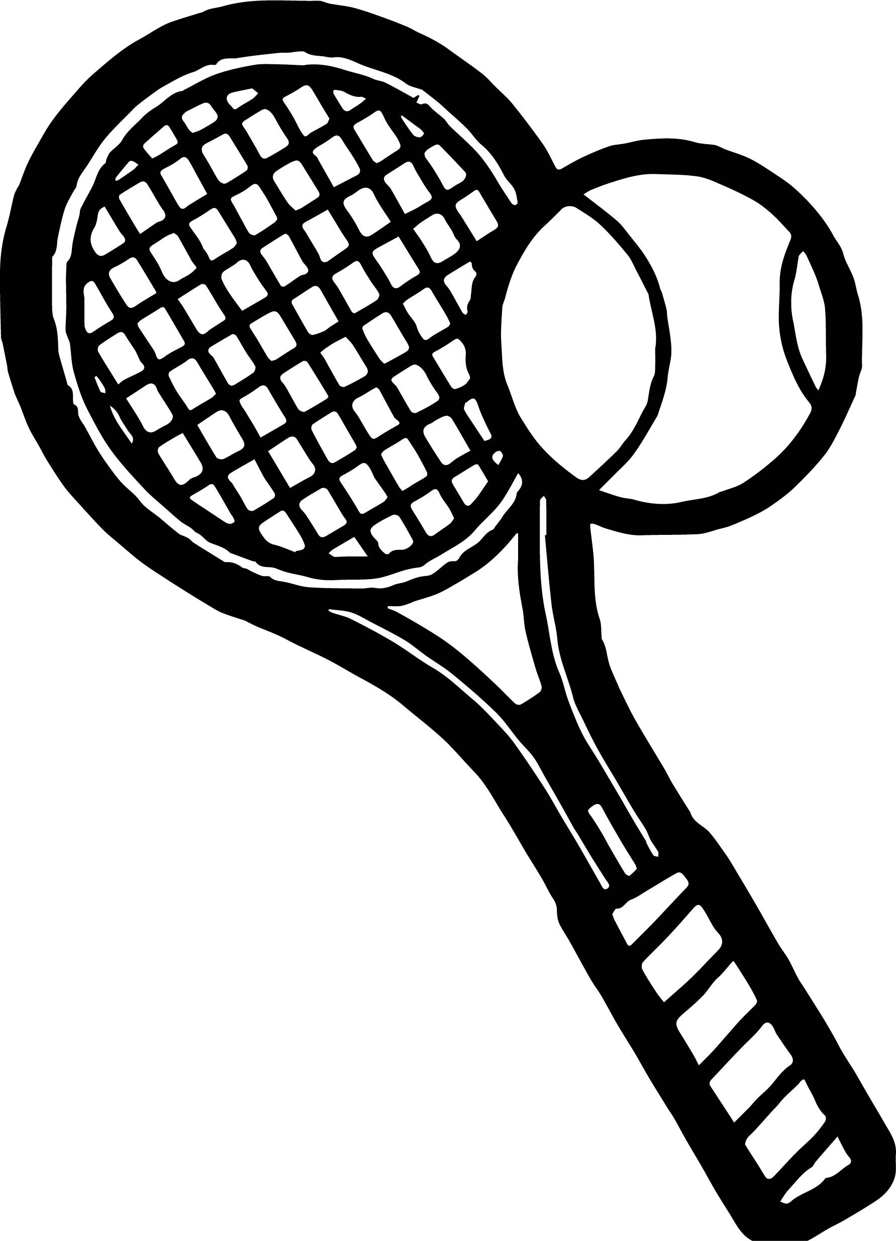 tennis ball coloring pages