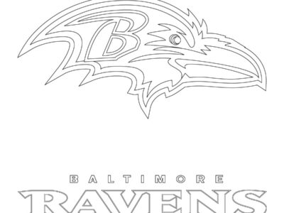 baltimore ravens coloring pages