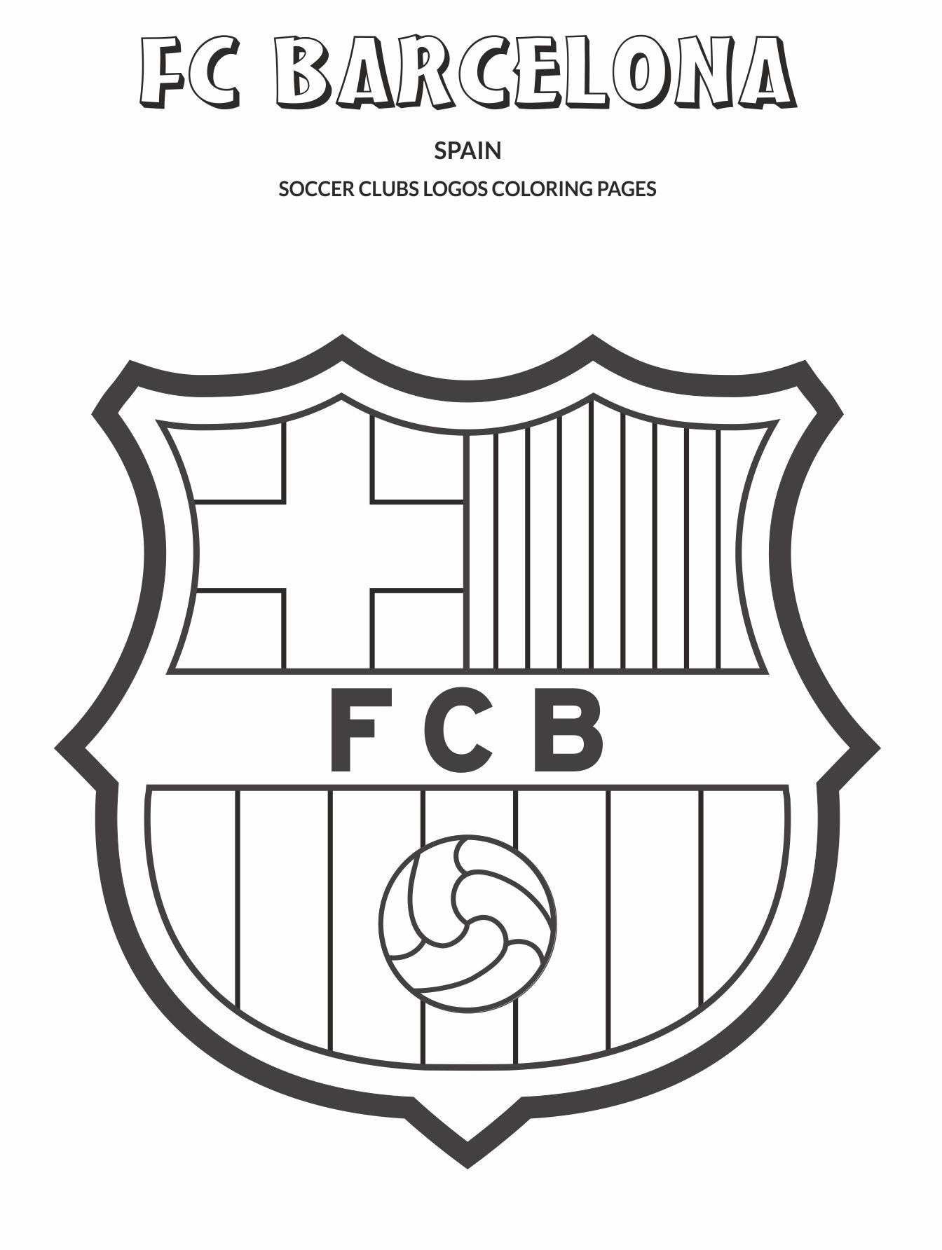 barcelona coloring pages printable