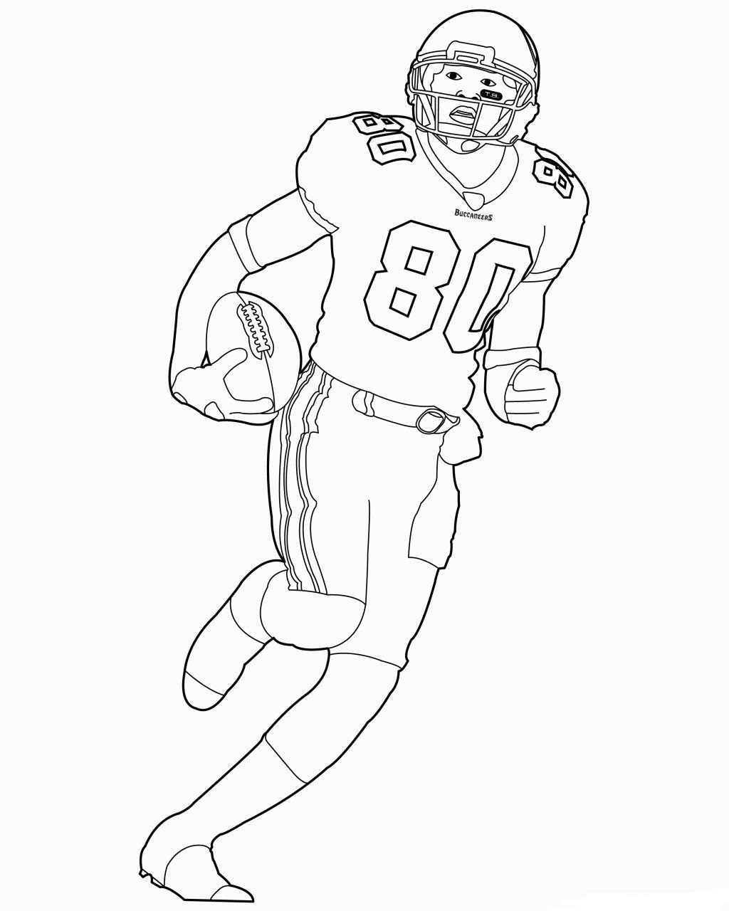 cleveland browns player coloring pages