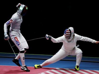 file photo: fencing women's epee team placements