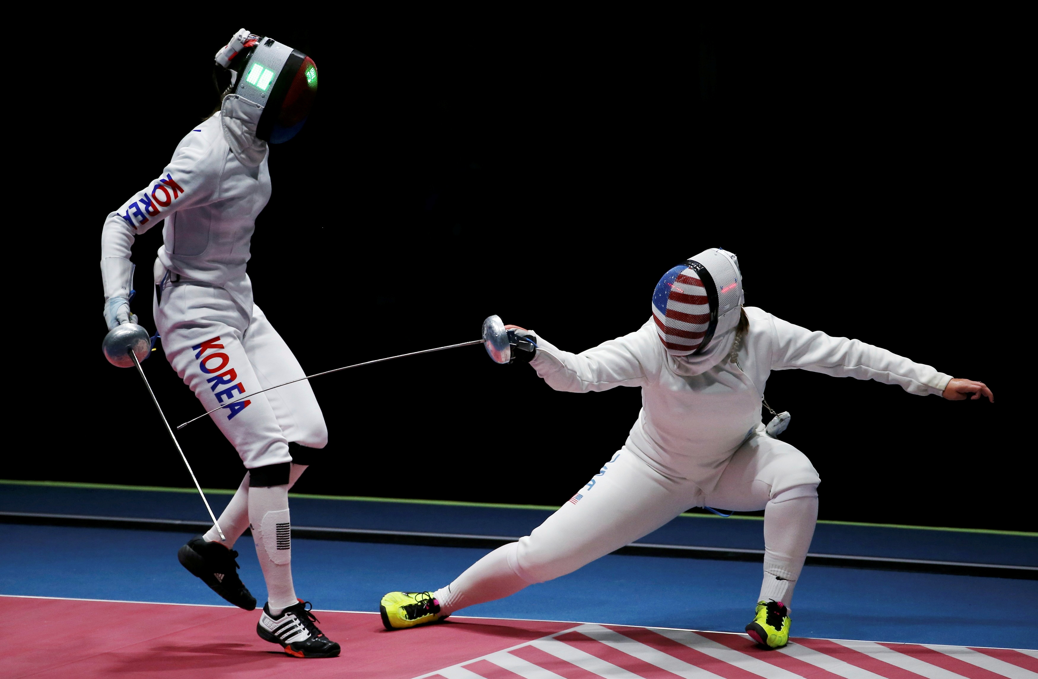 file photo: fencing women's epee team placements