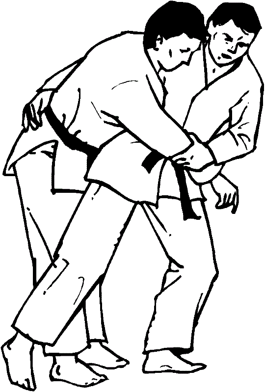 free hapkido coloring pages