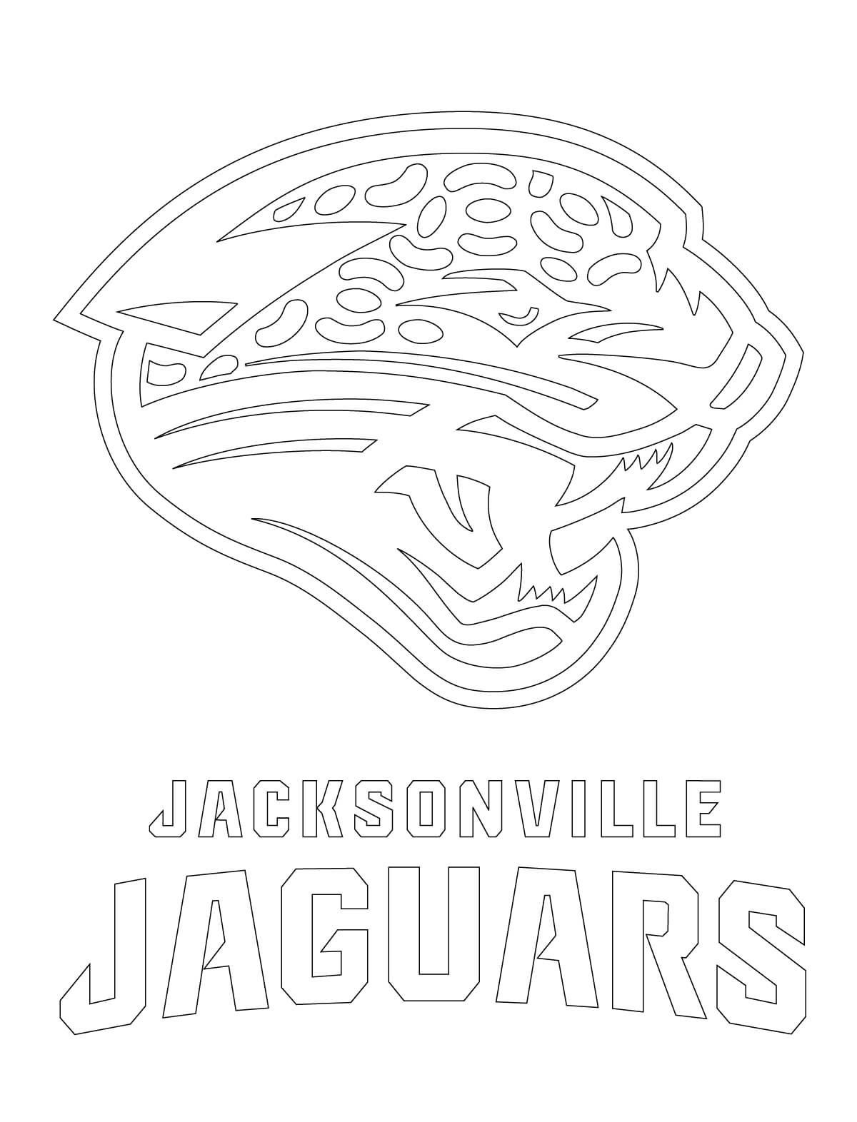 free jacksonville jaguars coloring pages