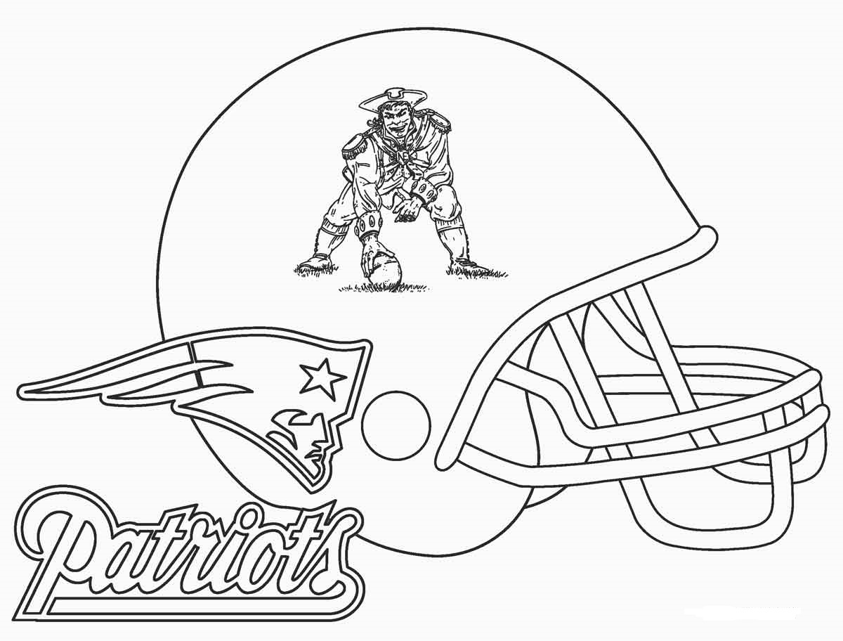 free new england patriots coloring pages to print