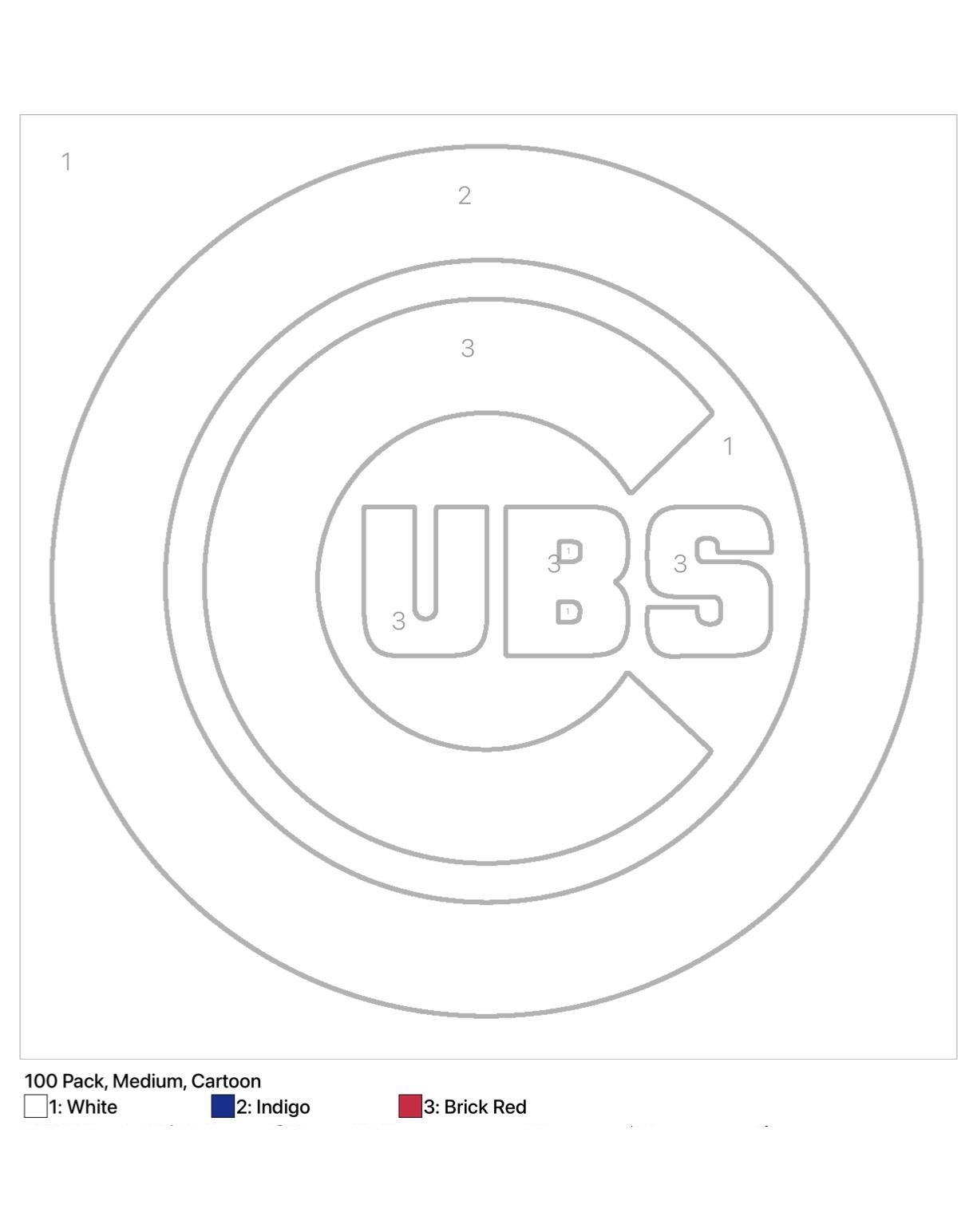 free printable chicago cubs coloring pages