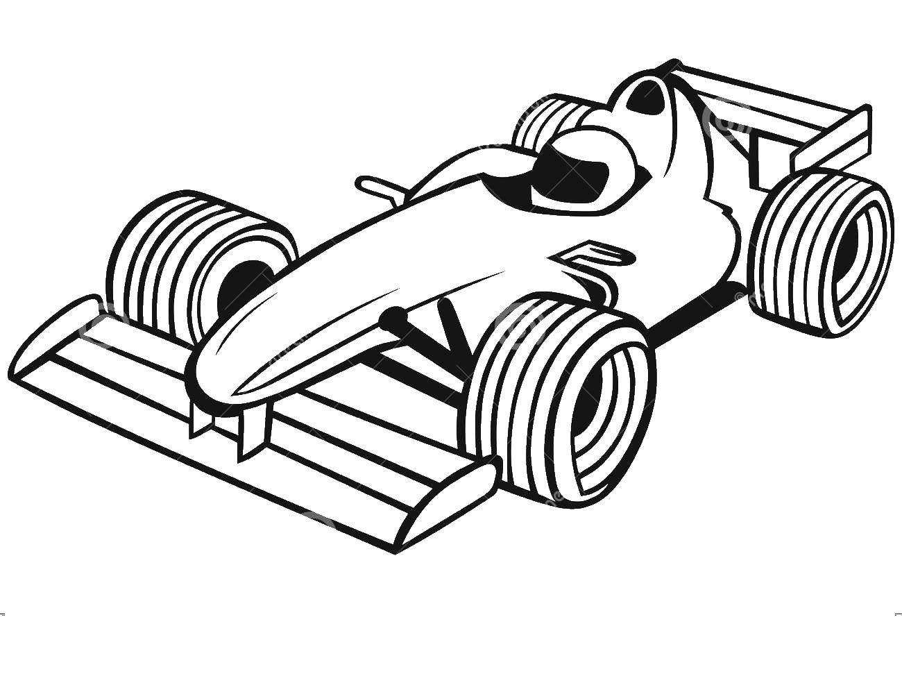 free printable indy car coloring pages