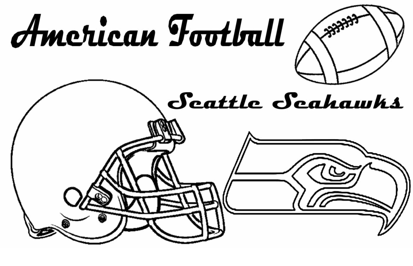 free seattle seahawks coloring pages