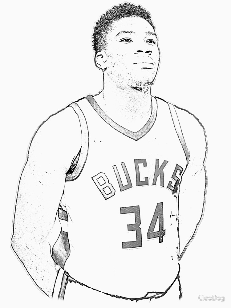 giannis antetokounmpo coloring pages free
